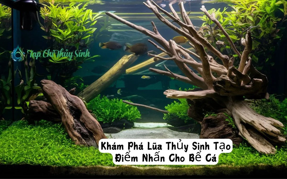 Khám Phá Lũa Thủy Sinh Tạo Điểm Nhấn Cho Bể Cá